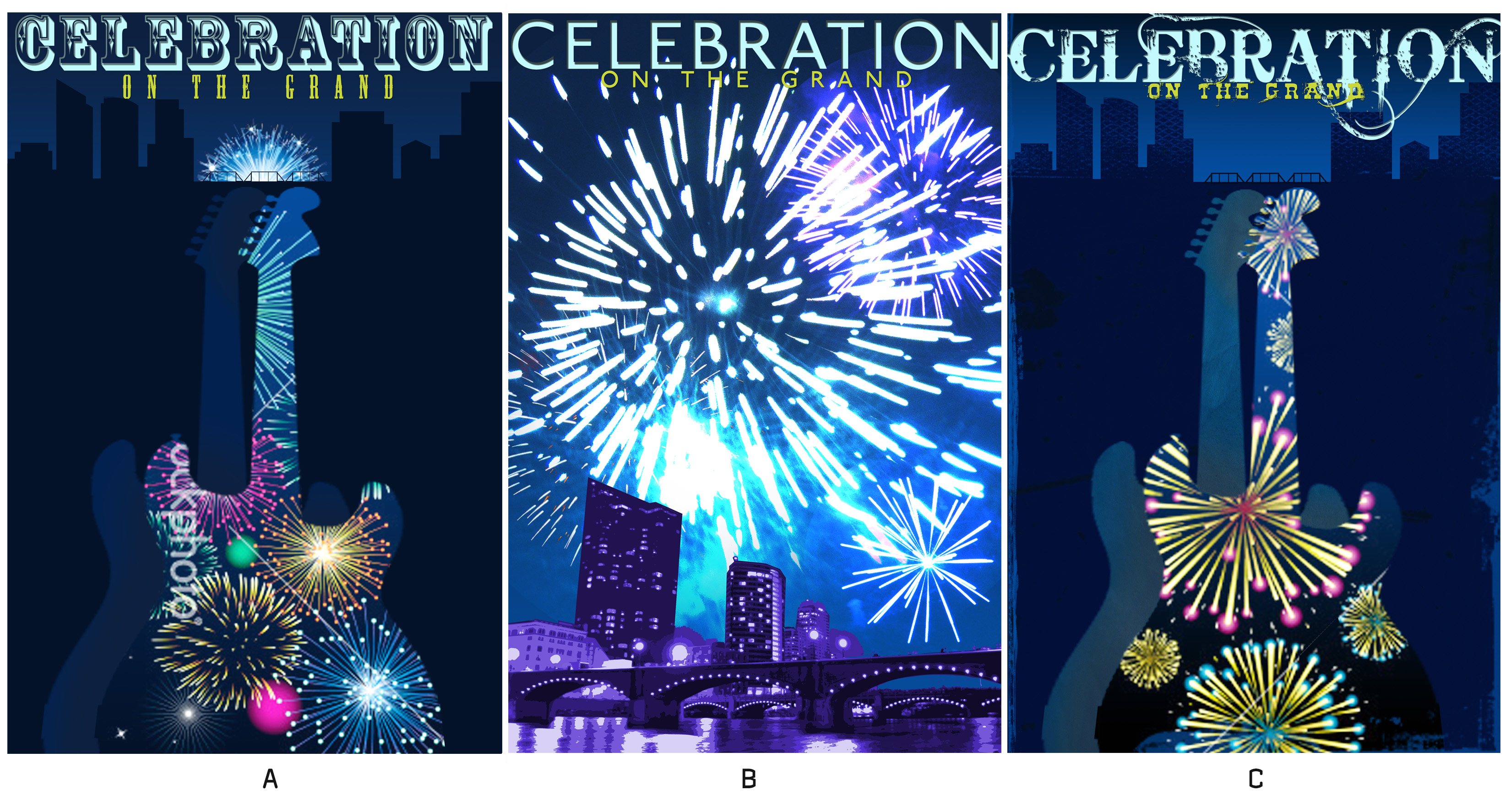 celebration on the grand poster concepts 2012