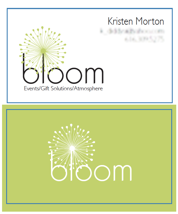 bloom logo design